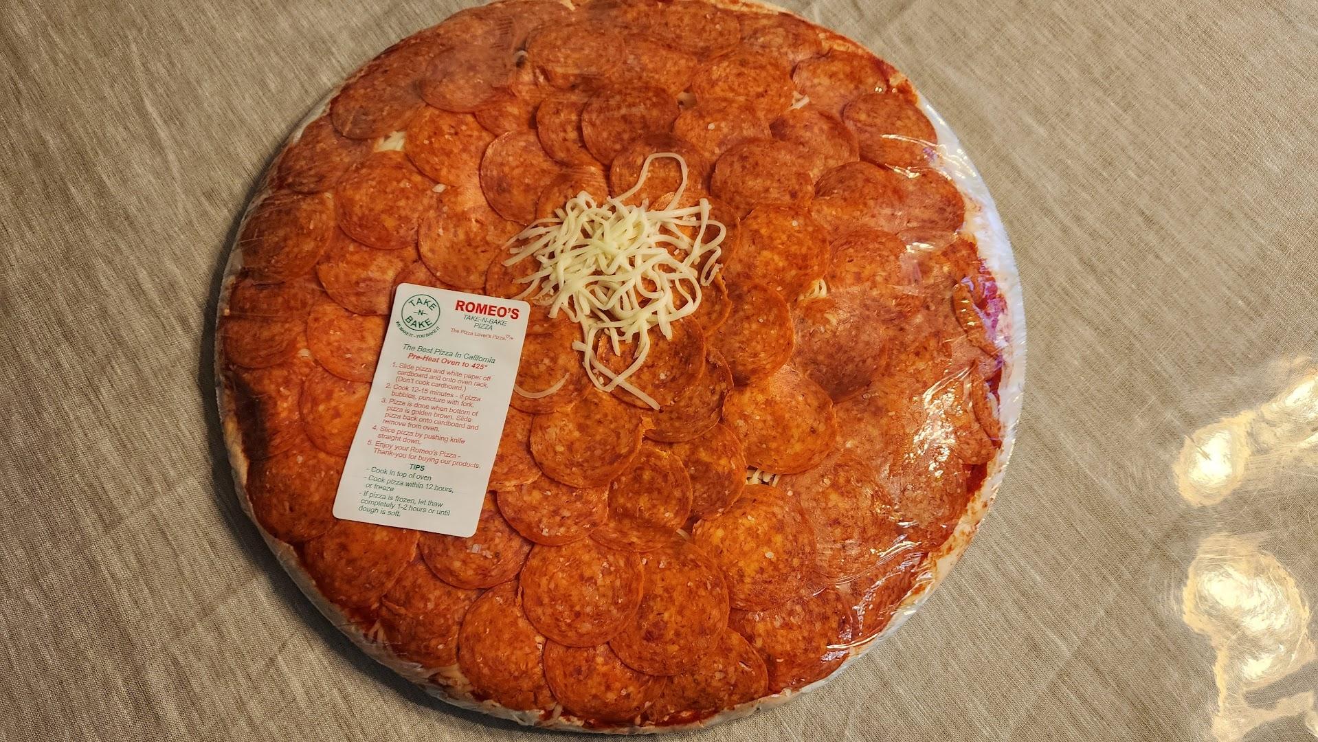 Romeo's Pizza Menu image 3